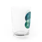 IntoDiamondの海　花４ Water Glass :left