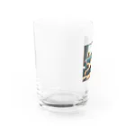 能天気ライフの能天気ライフにゃんこ Water Glass :left