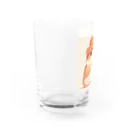 AQUAMETAVERSEの帽子をかぶった可愛いハムスター Marsa 106 Water Glass :left