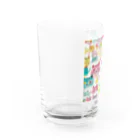 F2 Cat Design Shopのbeloved cats 002 Water Glass :left