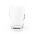 fukayanのブサかわ猫　ベン Water Glass :left