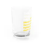 ナショナルデパートのHarmonious blend of textures and flavors Water Glass :left