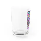 GUMIKOのカラフルな宇宙の冒険Girl Water Glass :left