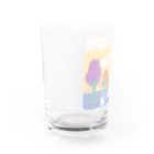 たくこのheiwa ga ichiban Water Glass :left