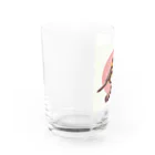 toto444のかわいいウグイス Water Glass :left