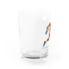 ハピShopのチキンダッシュ Water Glass :left