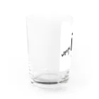 むぎライアンのモノクロパーカー Water Glass :left