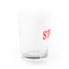 にゃんこ王子のにゃんこ王子 STAFF赤 Water Glass :left