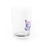 sansamのねこごろり Water Glass :left