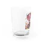 かるるんショップのカメラと傘とうさ耳少女とシリーズ Water Glass :left