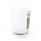 Chop Storeの都会の街並み Water Glass :left