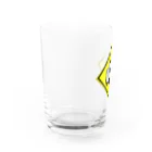 にゃんこ王子のにゃんこ王子 パンダ標識 Water Glass :left