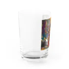 シーシャ美術館のシーシャを吸うシヴァ神 Water Glass :left