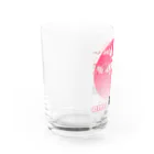 おもちショップのさくら Water Glass :left