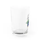 ふうこジャスミンのつり目ねこサムライ Water Glass :left