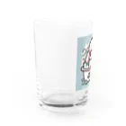 keikei5のプードルのふわふわがバスタイム Water Glass :left