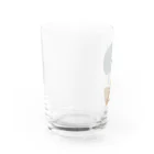 monstersのwinter（背景透過ver） Water Glass :left