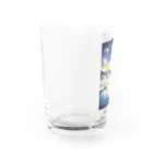 Muuむうの冬の暖かい街灯り Water Glass :left