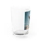 Dragon Designのエレファントインザスカイ Water Glass :left