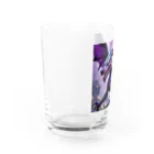 cotaro_worksの勇敢なドラゴン フラットベクトル Water Glass :left