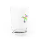 mokugyobuchoの三連モヒカンウサギさん Water Glass :left