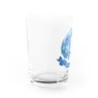 月蝕雑貨のブルームーン Water Glass :left