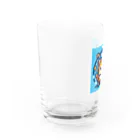 チャト猫の幸せになりたいチャト猫グッズ Water Glass :left