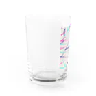 納豆ごはんの電流 Water Glass :left