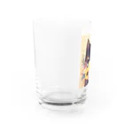 AQUAMETAVERSEの花束を猫に　Hime  253 Water Glass :left