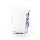 AQUAMETAVERSEの花菖蒲の優美な香り　BLUE PLUM  691 Water Glass :left