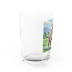 MK76のi♡ラブラドルレトリバー Water Glass :left