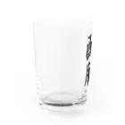 着る文字屋の酢豚 Water Glass :left