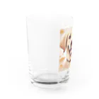 siawasejikanの素敵な笑顔のラブラドール Water Glass :left