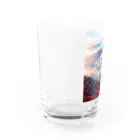 タイ楽ノマドの富士山より高い愛国心 (タイ楽ノマド) Water Glass :left