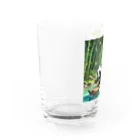 nagisa_riumanの冒険パンダ Water Glass :left