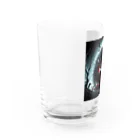 かんぱい工房のホラーハリネズミ Water Glass :left