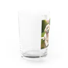 animalsの可愛い犬 Water Glass :left