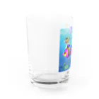 七福茶の海の楽園 Water Glass :left