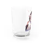 yos-1292583のねこニコばん Water Glass :left