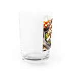 七太郎印のあさごはん Water Glass :left