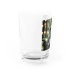 fumi_sportsの現代人すぎるゴリラ Water Glass :left