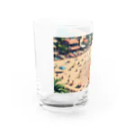 かてこの洋服販売所の波の調べ Water Glass :left