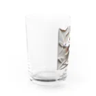 abc villageのアルビノカイマン Water Glass :left