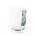 R-mayの鮮やかなマーブル Water Glass :left