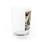 Ten117の眠たい猫 Water Glass :left