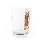 kangekiの遊ぶにゃんこNo.4 Water Glass :left