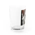 Suminekoのドアップ猫さん Water Glass :left