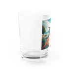 AQUAMETAVERSEの鳥居　なでしこ1478 Water Glass :left