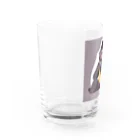 Runのスマホ依存症のゴリラ Water Glass :left