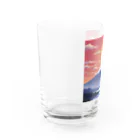 horiesotaのドット絵の朝日 Water Glass :left